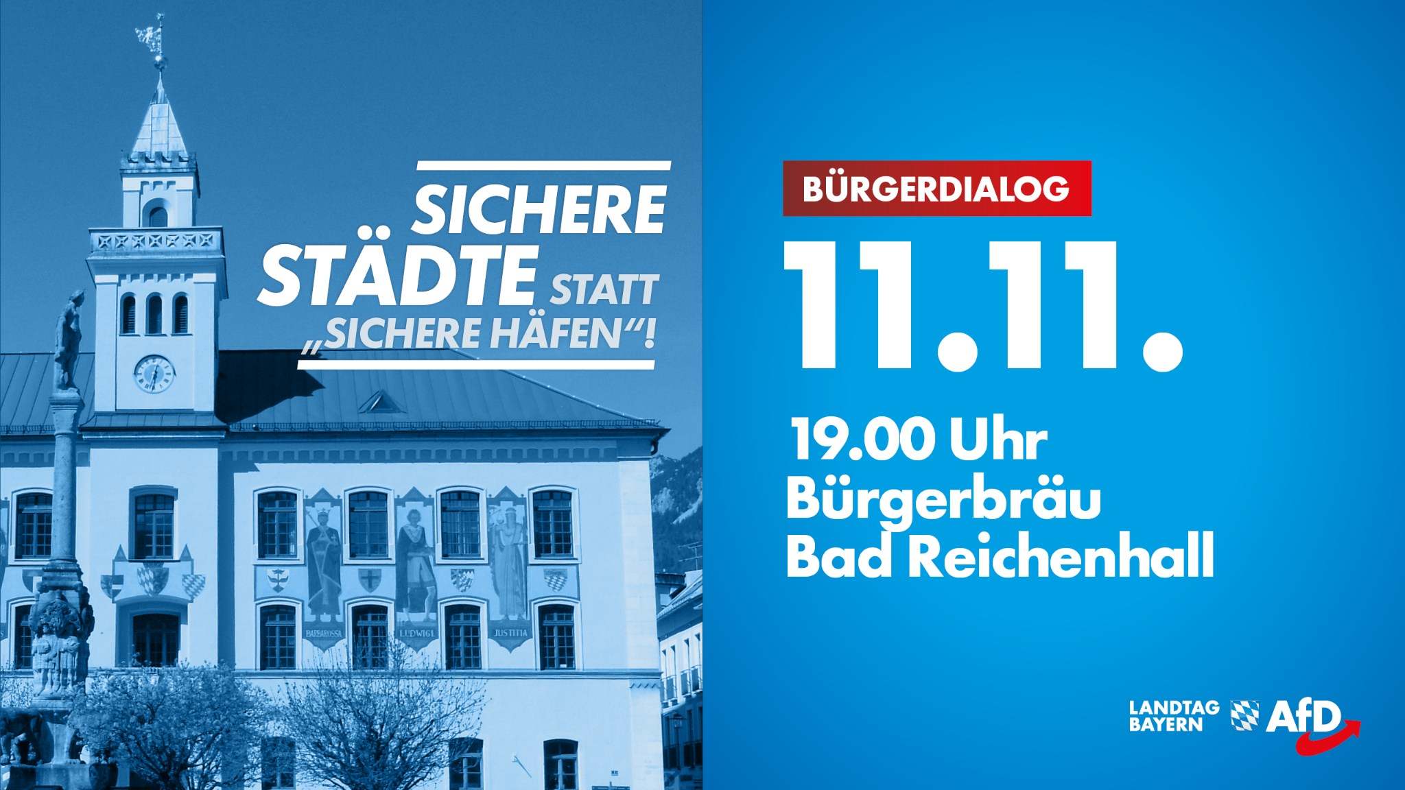 Abgesagt - Bürgerdialog in Bad Reichenhall 1 Bad Reichenhall 111119