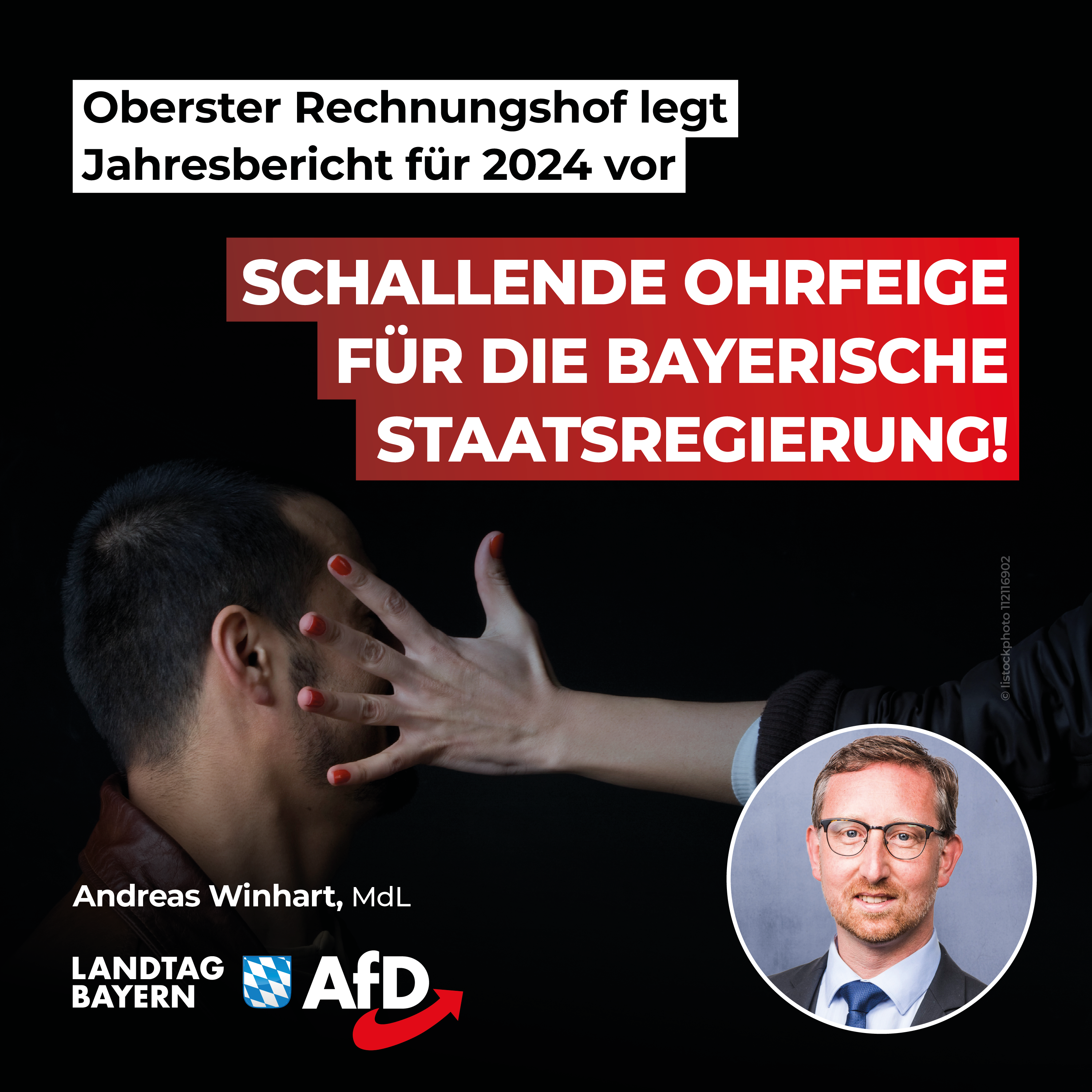 Andreas Winhart: Oberster Rechnungshof legt Jahresbericht für 2024 vor – Schallende Ohrfeige für die Bayerische Staatsregierung! 1 20240319 Winni Haushalt Ohrfeige