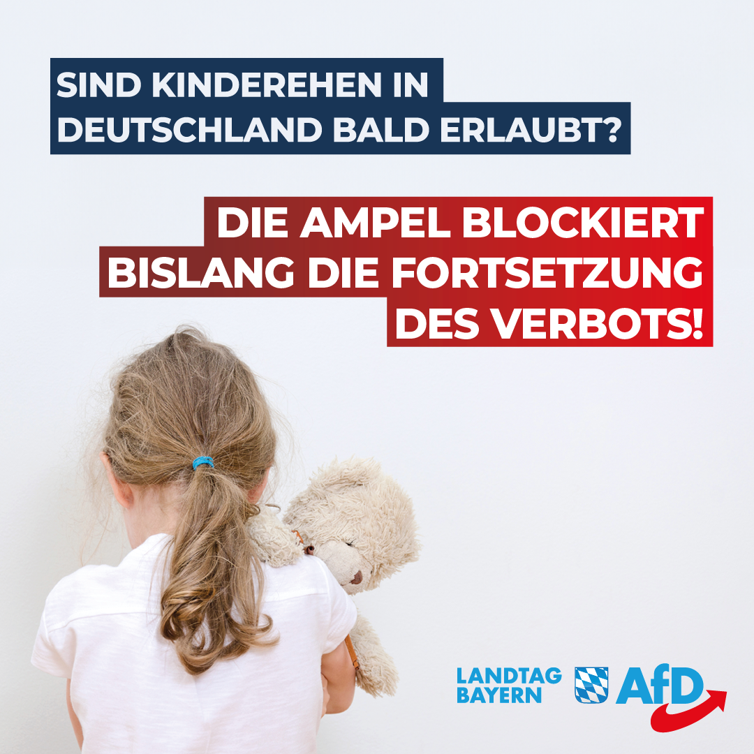 Sind Kinderehen in Deutschland bald erlaubt? – Die Ampel blockiert bislang die Fortsetzung des Verbots! 1 20240403 KinderehenV2
